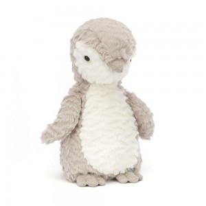 Arktida A Antarktida Jellycat Plyšáci Ditzi Penguin,26cm x 12cm x 11cm Šedé | YILDE-8590