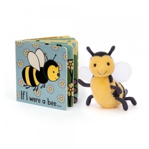 Baby Gifts Jellycat If I Were A Bee and Brynlee Bee, Žluté | MTNHE-4521