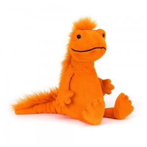 Baby Gifts Jellycat Plyšáci Cruz Crested Newt,33cm x 10cm x 25cm Oranžové | TZPXO-3851