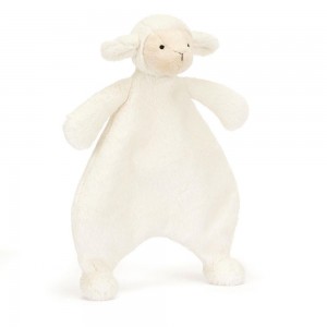 Baby Toys Jellycat Bashful Lamb Comforter,27cm x 20cm x 7cm Bílé | XWRLT-5820