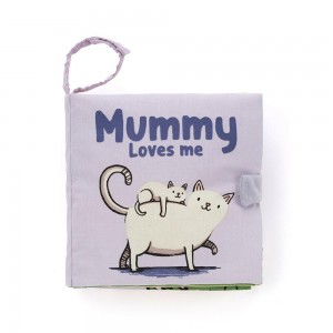 Baby Toys Jellycat Mummy Loves Me,15cm x 15cm x 5cm Fialové | MTOEL-7958