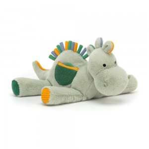 Baby Toys Jellycat Peek-a-Book Dino Activity Toy,20cm x 8cm Zelene | IWGYF-3104