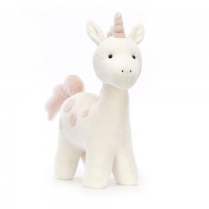 Baby Toys Jellycat Plyšáci Big Spottie Unicorn,42cm x 15cm x 23cm Bílé | CZTIU-2038