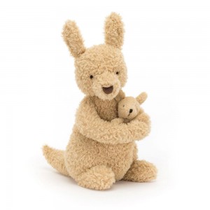 Baby Toys Jellycat Plyšáci Huddles Kangaroo,26cm x 14cm x 12cm Žluté | CFJIX-4685