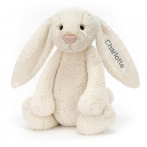 Big Toys Jellycat Plyšáci Bashful Cream Bunny Huge,51cm x 21cm x 12cm Bílé | RKZVY-3891
