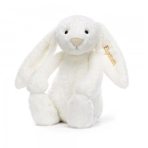 Big Toys Jellycat Plyšáci Bashful Luxe Bunny Luna Huge,51cm x 21cm x 12cm Bílé | JLQIR-0952