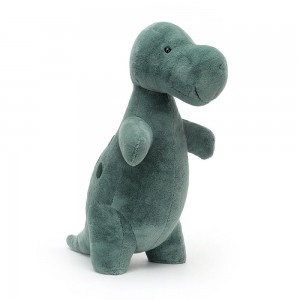 Big Toys Jellycat Plyšáci Big Spottie T-Rex,45cm x 15cm x 23cm Zelene | GOWXQ-3184