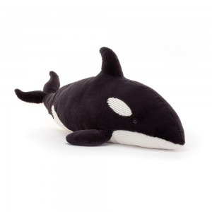 Big Toys Jellycat Plyšáci Ollivander the Orca,22cm x 20cm x 64cm Černé | YFHAR-0793