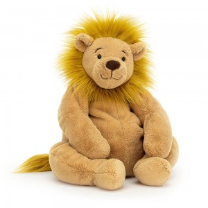 Big Toys Jellycat Plyšáci Rumpletum Lion,27cm x 21cm x 22cm Žluté | PBUTY-7503