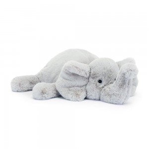 Big Toys Jellycat Plyšáci Wanderlust Elly,18cm x 12cm x 36cm Šedé | YKMVS-9205