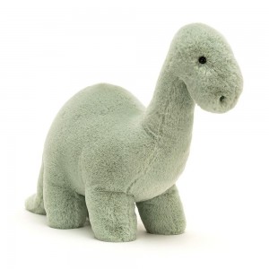Dragons Jellycat Plyšáci Fossilly Brontosaurus,10.2in x 4.7in x 15.4in Zelene | VWLXR-7693