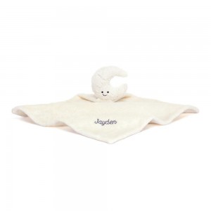 Dítě Jellycat Amuseables Moon,10cm x 34cm x 34cm Bílé | NCBIE-2769