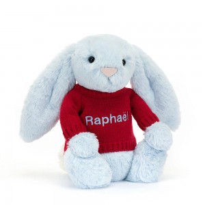 Dítě Jellycat Bashful Bunny,31cm x 12cm x 9cm Blankyt | MDHGE-6483
