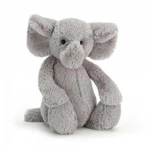 Džungle A Safari Jellycat Plyšáci Bashful Sloníci,31cm x 12cm x 9cm Šedé | EZRPH-6097
