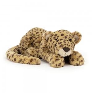 Džungle A Safari Jellycat Plyšáci Charley Cheetah,13cm x 14cm x 49cm Žluté | ZJOEN-4293