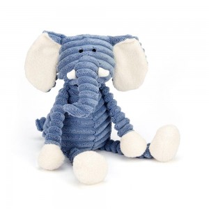 Džungle A Safari Jellycat Plyšáci Cordy Roy Baby Sloníci,33cm x 11cm x 7cm Blankyt | XOTRA-3645