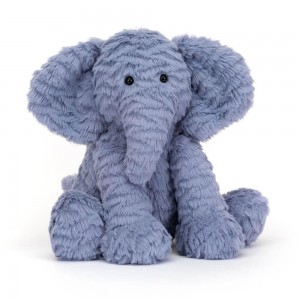 Džungle A Safari Jellycat Plyšáci Fuddlewuddle Sloníci,23cm x 13cm x 9cm Blankyt | IUKBY-5078