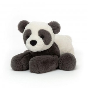 Džungle A Safari Jellycat Plyšáci Huggady Panda,14cm x 20cm x 23cm Černé | ACTVD-9142
