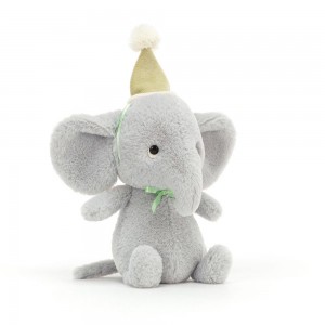 Džungle A Safari Jellycat Plyšáci Jollipop Sloníci,22cm x 9cm x 8cm Šedé | OHYIB-9371