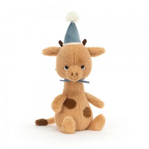Džungle A Safari Jellycat Plyšáci Jollipop Giraffe,25cm x 9cm x 8cm Žluté | HBVAC-7320