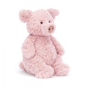 Farmyard Jellycat Plyšáci Barnabus Prasátka,26cm x 12cm x 8cm Růžové | NAXYB-8790