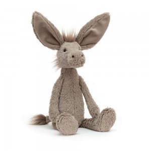 Farmyard Jellycat Plyšáci Harkle Donkey,13.8in x 3.5in x 3.5in Šedé | LAXRO-1325