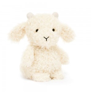Farmyard Jellycat Plyšáci Little Goat,7.1in x 3.9in x 3.1in Bílé | WANMX-2630