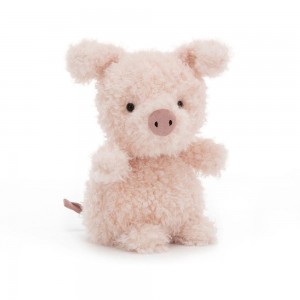 Farmyard Jellycat Plyšáci Little Prasátka,7.1in x 3.9in x 3.1in Růžové | TIUGB-9163