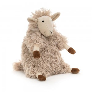 Farmyard Jellycat Plyšáci Sherri Sheep,11.8in x 5.5in x 5.1in Béžový | NKJIY-4298