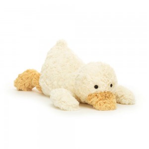 Farmyard Jellycat Plyšáci Tumblie Duck,5.9in x 4.3in x 14.2in Žluté | NMDSH-0142