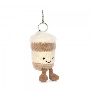 Food Jellycat Plyšáci Amuseables Coffee-To-Go,18cm x 5cm x 5cm Béžový | HAODN-0125