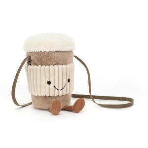 Food Jellycat Plyšáci Amuseables Coffee-To-Go,20cm x 9cm x 9cm Béžový | DZRGE-1895