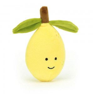Food Jellycat Plyšáci Amuseables Fabulous Fruit Lemon,14cm x 8cm x 4cm Žluté | TJXZL-6853