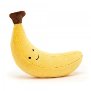 Food Jellycat Plyšáci Amuseables Fabulous Fruit Banana,17cm x 10cm x 5cm Žluté | LCXFW-9476