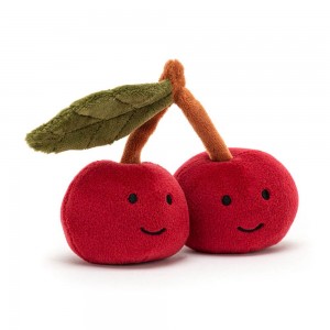 Food Jellycat Plyšáci Amuseables Fabulous Fruit Cherry,9cm x 11cm x 5cm Červené | QEGRC-8629