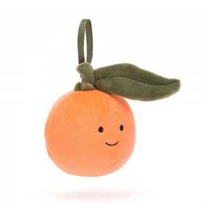 Food Jellycat Plyšáci Amuseables Festive Folly Clementine,13cm x 8cm x 6cm Oranžové | NSZBD-1386