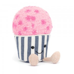 Food Jellycat Plyšáci Amuseables Gelato,16cm x 7cm x 8cm Růžové | WUQEC-7325