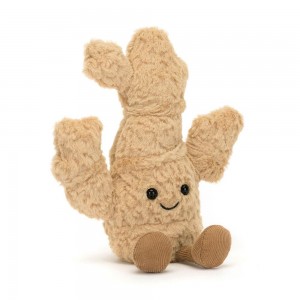Food Jellycat Plyšáci Amuseables Ginger,18cm x 6cm x 5cm Béžový | YUZHG-7985