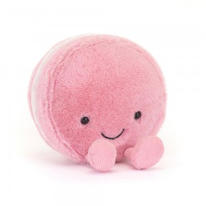 Food Jellycat Plyšáci Amuseables Mia Macaron,12cm x 10cm x 5cm Růžové | TSZIY-9534