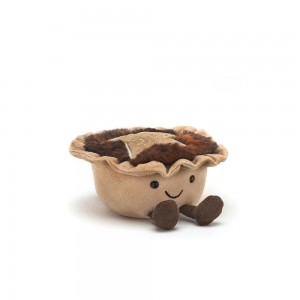 Food Jellycat Plyšáci Amuseables Mince Pie,9cm x 12cm x 12cm Béžový | LOQTH-5861