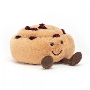 Food Jellycat Plyšáci Amuseables Pain Au Raisin,10cm x 12cm x 12cm Béžový | ULKTM-4859