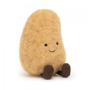 Food Jellycat Plyšáci Amuseables Potato,19cm x 10cm x 9cm Hnědé | NRWLA-5048