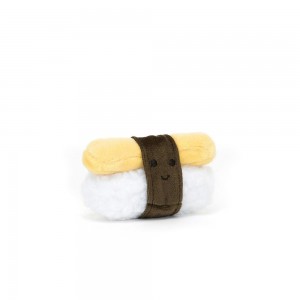 Food Jellycat Plyšáci Amuseables Sassy Sushi Vajíčko,5cm x 7cm x 3cm Žluté | MBLIX-1376