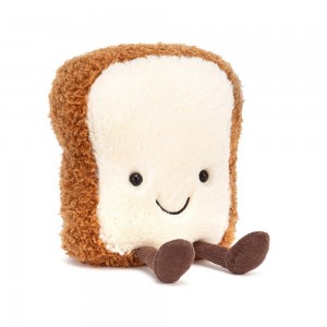 Food Jellycat Plyšáci Amuseables Toast,16cm x 11cm x 5cm Hnědé | VEPGB-5074