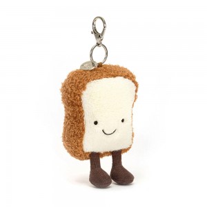 Food Jellycat Plyšáci Amuseables Toast,19cm x 9cm x 4cm Hnědé | PSQVO-9028