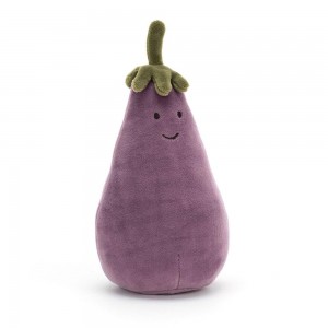 Food Jellycat Plyšáci Amuseables Vivacious Vegetable Aubergine,16cm x 9cm x 9cm Fialové | OKGDF-2536