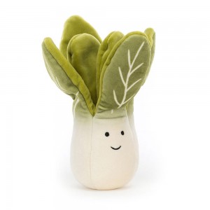 Food Jellycat Plyšáci Amuseables Vivacious Vegetable Bok Choy,18cm x 7cm x 6cm Bílé | DKEAG-0641