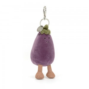 Food Jellycat Plyšáci Amuseables Vivacious Vegetable Aubergine,17cm x 5cm x 5cm Fialové | CBSEP-3607