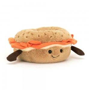 Food Jellycat Plyšáci Amuseablesel,7cm x 14cm x 14cm Béžový | PXGQN-3172