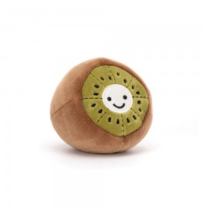 Food Jellycat Plyšáci Fabulous Fruit Kiwi,8cm x 8cm x 8cm Hnědé | XRDFM-7168